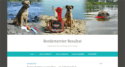 Desktop Screenshot of borderterrierresultat.se