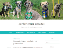 Tablet Screenshot of borderterrierresultat.se